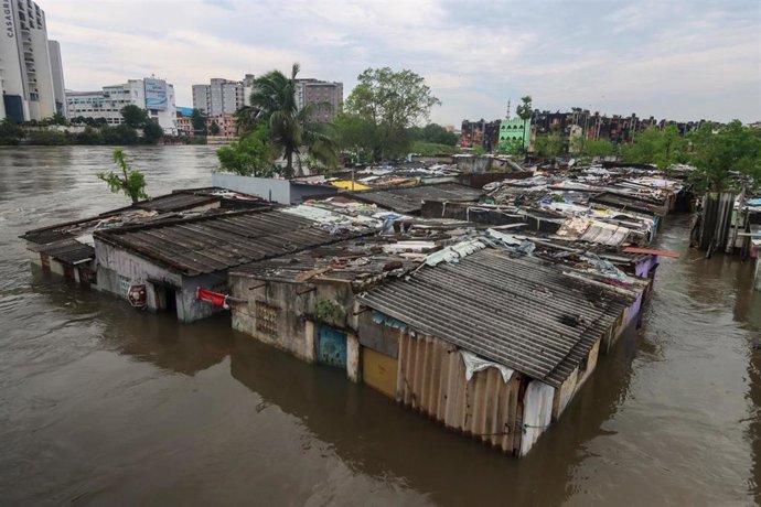 Imagen de archivo de inundaciones en Tamil Nadu 