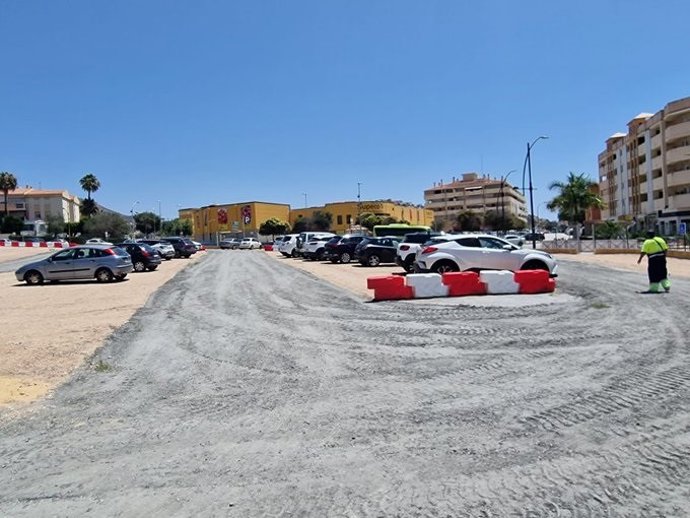 El aparcamiento de la avenida de la Candelaria de Rincón, gratuito durante fechas señalas de Navidad