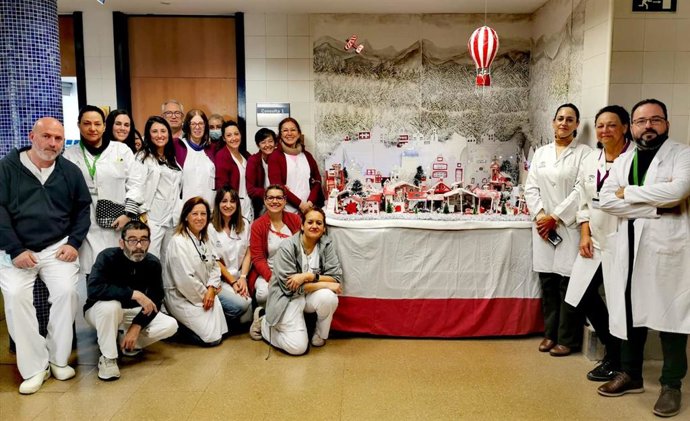 Belén ganador en el concurso convocado por el Área de Gestión Sanitaria Sur de Sevilla.