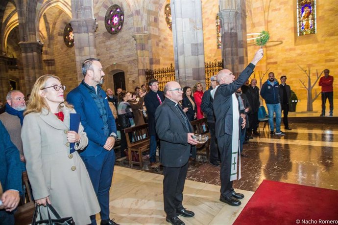 Inauguración de las obras de rehabilitación integral de la iglesia de La Asunción