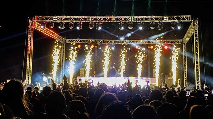 Concierto de Juan Magán el pasado 16 de diciembre en Paterna.