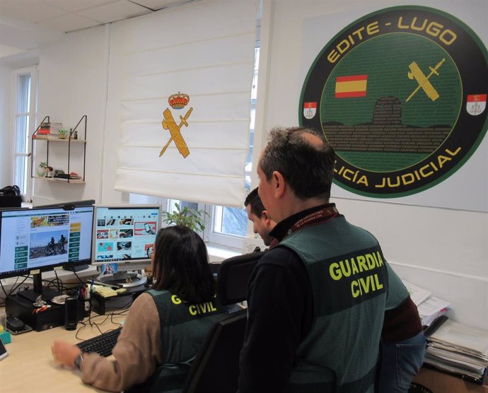 Agentes de la Guardia Civil de Lugo