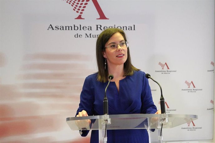 La diputada socialista y secretaria de Servicios Sociales del PSOE de la Región de Murcia, Toñi Abenza