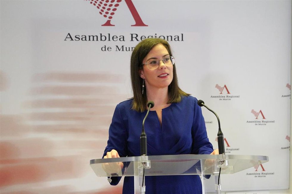 La diputada socialista y secretaria de Servicios Sociales del PSOE de la Región de Murcia, Toñi Abenza