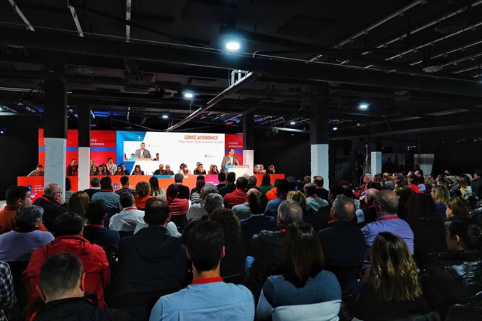 Comité Autonómico de la FSA-PSOE en el pozo Sotón