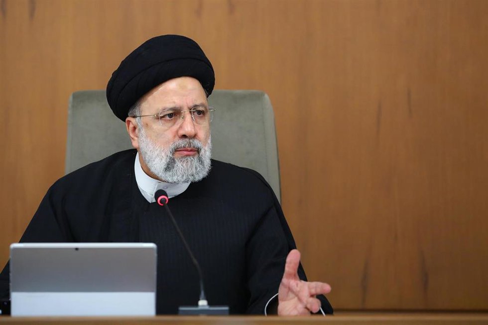 El presidente de Irán, Ebrahim Raisi 