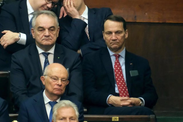 Polska prosi A "Dozbrojenie" I jeden "Gospodarka wojenna" Aby stawić czoła Rosji 12 grudnia 2023, Warszawa, Warszawa, Polska: Warszawa Sejm RP 12.12.2023 Cd.1. Sejmu PARLAMENT SEJM RP.. Obrady Sejmu t