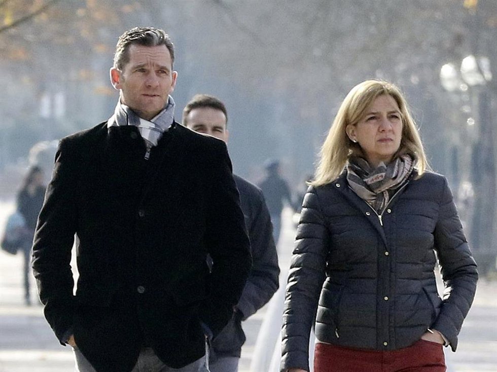 IÑAKI URDANGARIN Y LA INFANTA CRISTINA EN IMAGEN DE ARCHIVO
