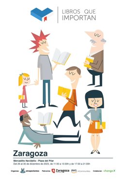 Actividad 'Libros que importan' de Atrapavientos en Zaragoza.