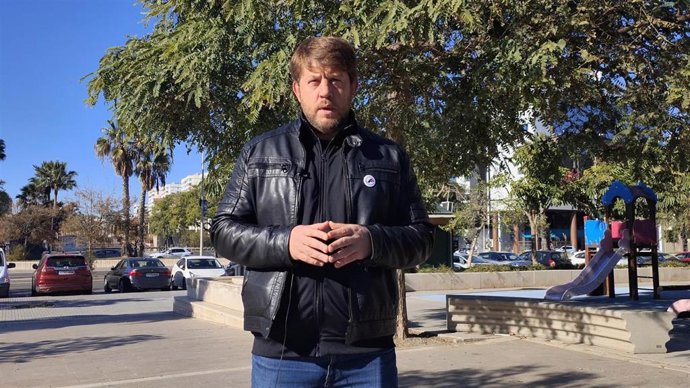 Nico Sguigia es portavoz adjunto de Con Málaga en el ayuntamiento de la capital.