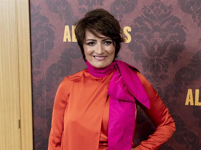 Archivo - Silvia Abril posa en el photocall durante la premiere de la película 'Alimañas', en Cine Paz, a 24 de octubre de 2023, en Madrid (España).