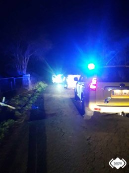 Accidente de tráfico en Cangas de Onís