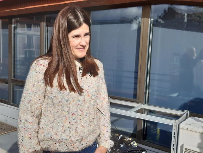 Archivo - La portavoz de Elkarrekin Podemos-IU en el Parlamento vasco, Miren Gorrotxategi 