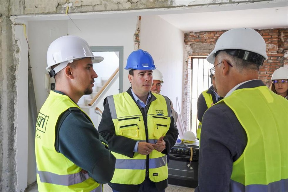 Obras en el cuartel de Olula del Río