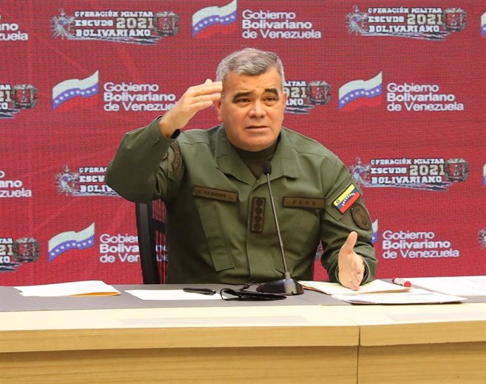 Archivo - El ministro de Defensa de Venezuela, Vladimir Padrino López