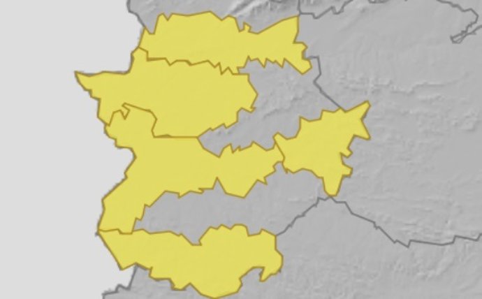 Zonas de Extremadura que se verán afectadas este martes por la alerta amarilla por nieblas