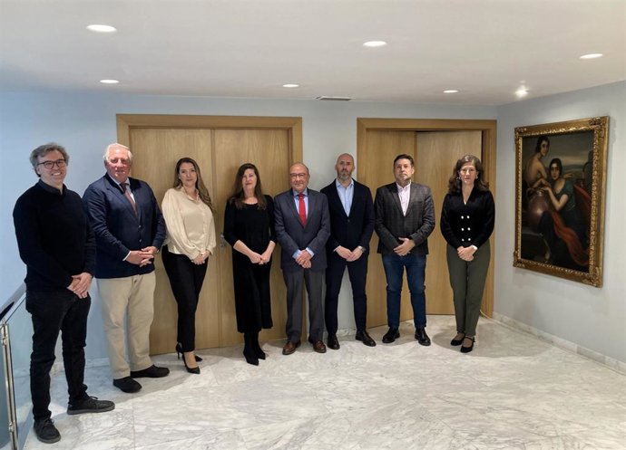 Imagen de los integrantes del jurado que ha concedido el XIII Premios 'Ricardo López Crespo' en la modalidad de Patrimonio.