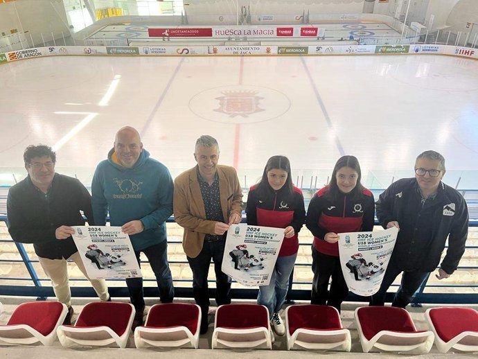 El Pabellón de Jaca (Huesca) acoge el Mundial Femenino de Hockey Hielo U18 del 8 al 14 de enero.