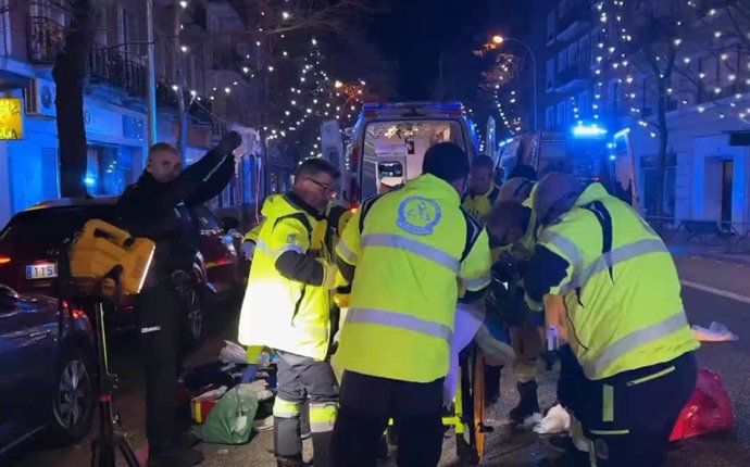 Herido grave un hombre de 54 años en un atropello en la calle Ferraz