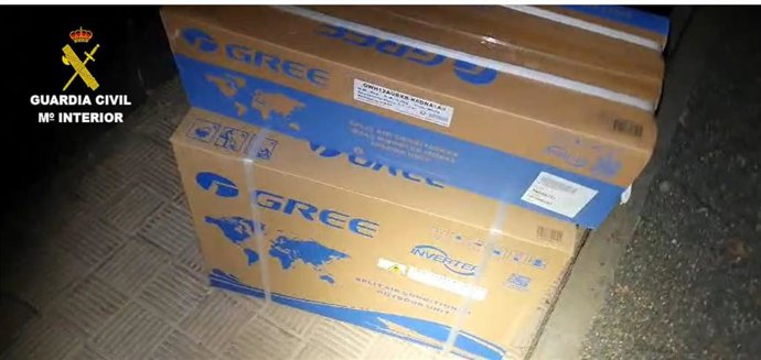 Aparatos de aire acondicionado robados