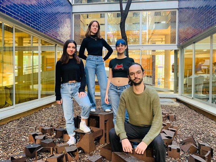 Los cuatro alumnos del Conservatorio Superior de Música de Baleares seleccionados por las jóvenes orquestas de Canarias, Madrid y Cataluña.