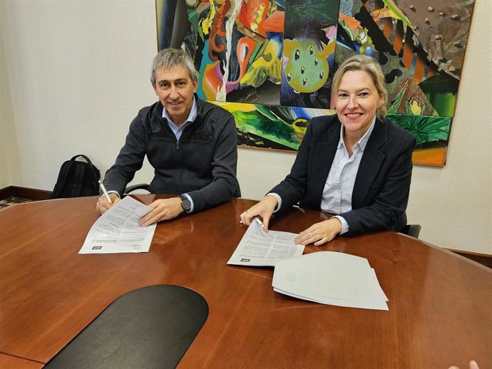 Ernesto Saiz y Ana Otadui