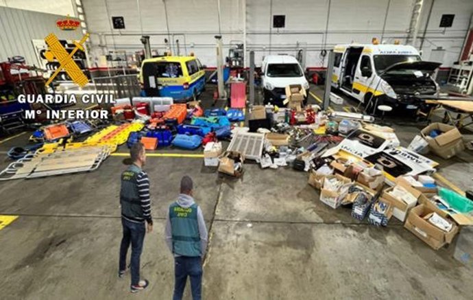 Una de las naves registradas.