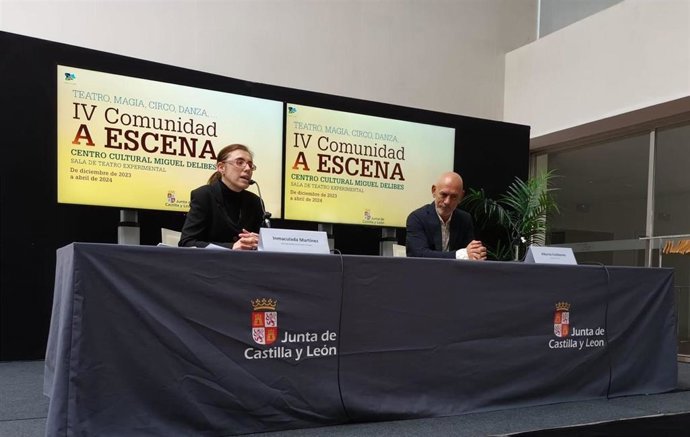 La directora general de Políticas Culturales y el presidente de Artesa.