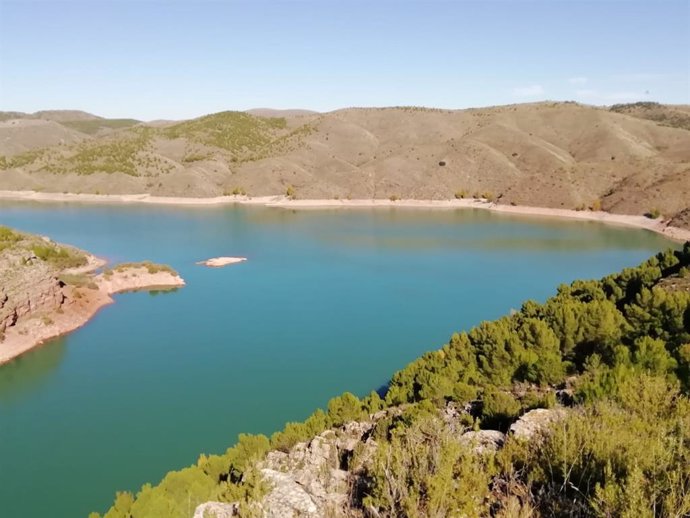 Archivo - Embalse de La Tranquera, en la cuenca del Ebro.