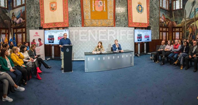 Presentación del III Informe sobre Exclusión Residencial Extrema en la Isla de Tenerife, elaborado por Cáritas Diocesana con la colaboración del Cabildo