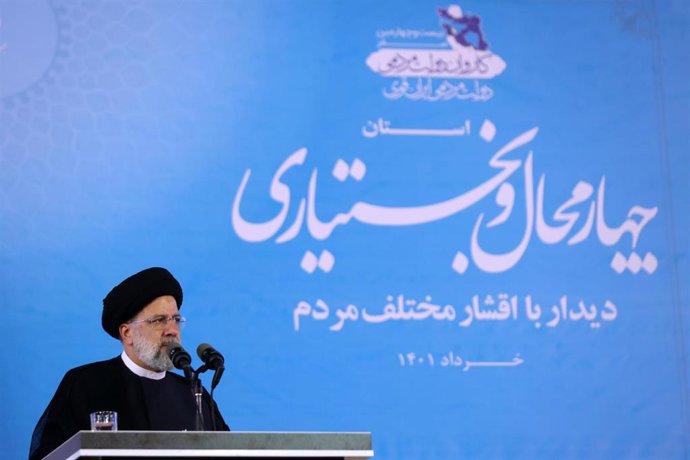 Archivo - El presidente de Irán, Ebrahim Raisi. 