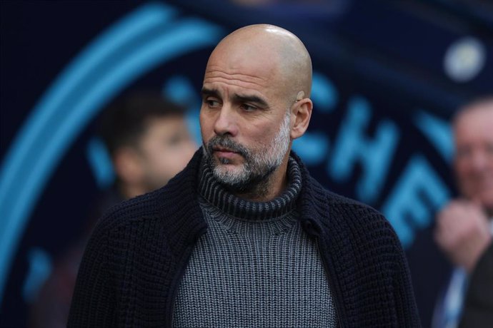 Pep Guardiola, entrenador del Manchester City.