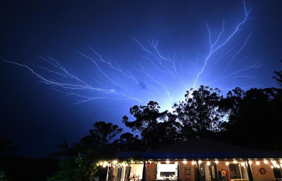 Tormenta en la costa este de Australia