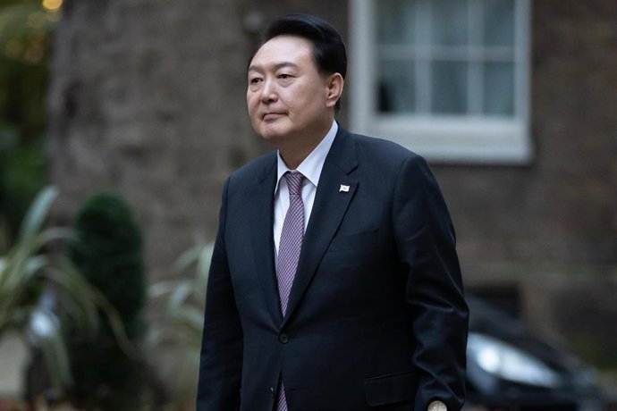 Archivo - El presidente de Corea del Sur, Yoon Suk Yeol