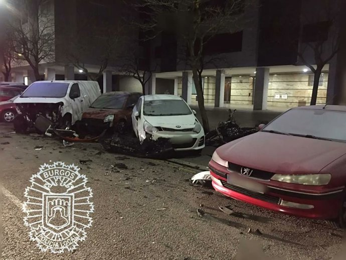 Accidente en Burgos