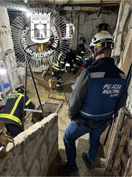 Tres detenidos por la muerte de un trabajador en una galería subterránea de Malasaña, que no tenía contrato