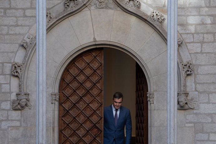 El presidente del Gobierno, Pedro Sánchez