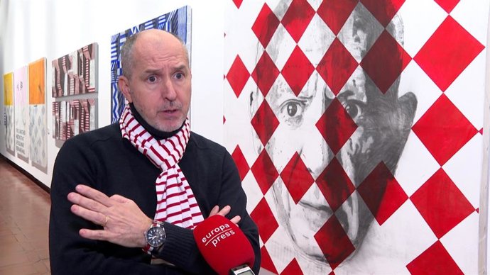 El artista toledano Roberto Campos