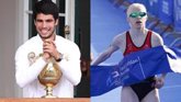 Foto: Susana Rodríguez y Carlos Alcaraz, Premios Nacionales del Deporte 2022
