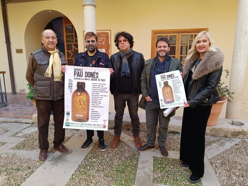 Presentación del concierto homenaje a Pau Donés