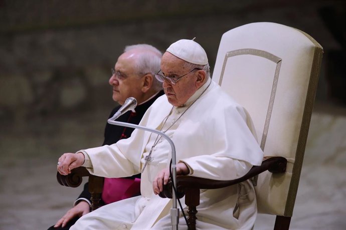 El Papa en la audiencia general de este miércoles