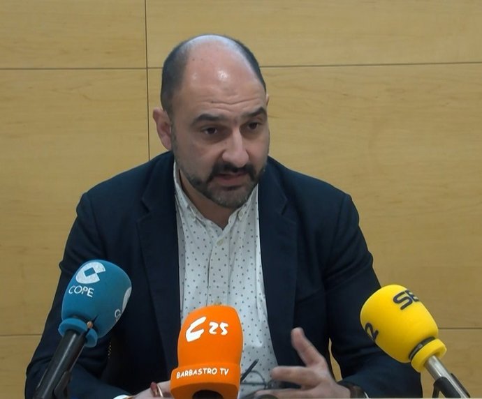 El alcalde de Barbastro (Huesca), Fernando Torres.