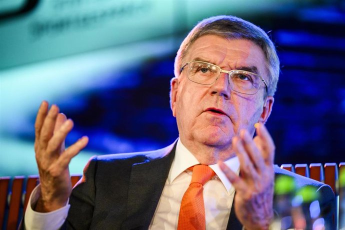 Archivo - Thomas Bach, presidente del Comité Olímpico Internacional.