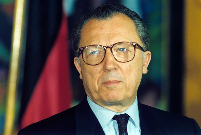 El expresidente de la Comisión Europea Jacques Delors, archivo 