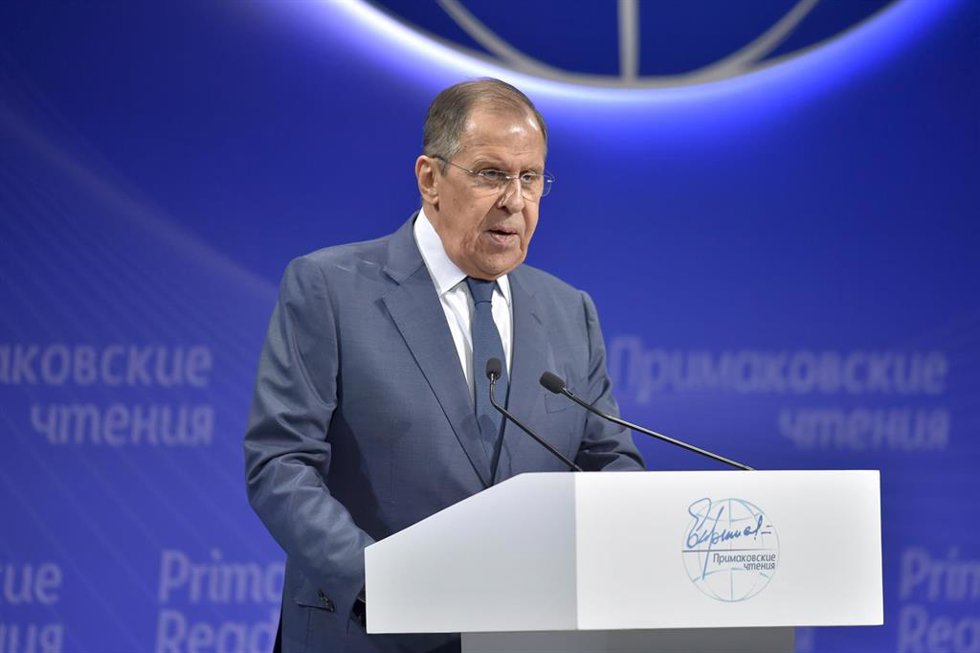 Archivo - El ministro de Exteriores ruso, Sergei Lavrov