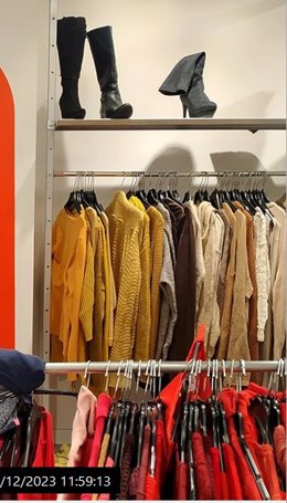 Imagen del interior de una tienda