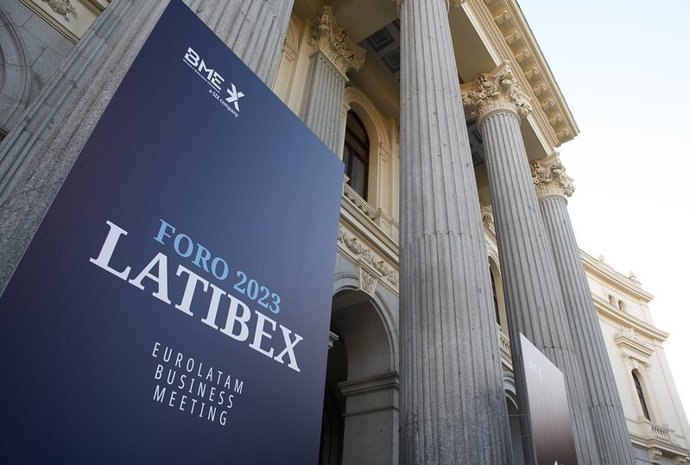 Archivo - XXV Foro Latibex, celebrado entre los días 21 y 22 de noviembre de 2023 en la Bolsa de Madrid.
