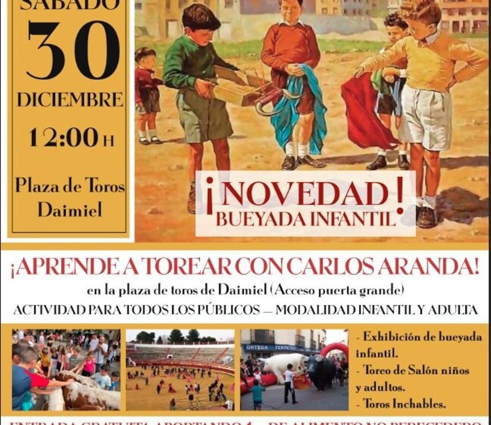 Cartel del evento denunciado por PACMA.