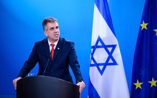 Archivo - El ministro de Exteriores de Israel, Eli Cohen
