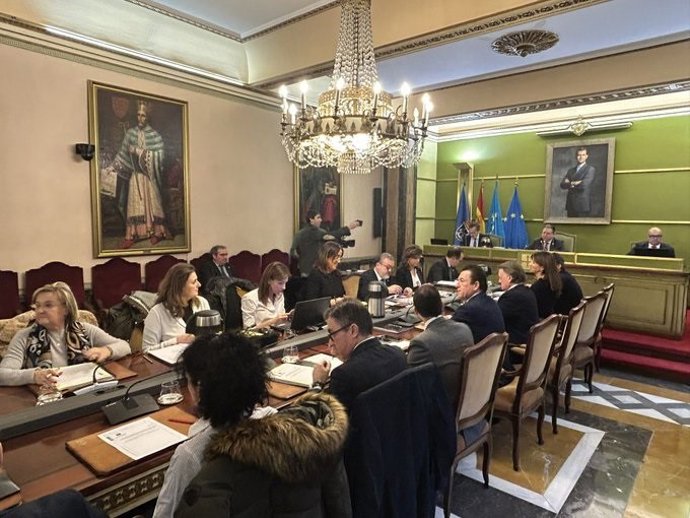 Pleno del Ayuntamiento de Oviedo